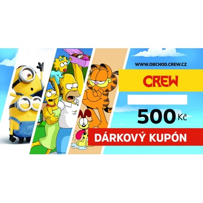 Dárkový kupón v hodnotě 500 Kč (grafika: děti)