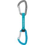 Petzl Примка с карабинери PETZL Djinn Axess 12cm turquoise