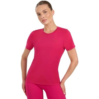 4F Dámske tréningové tričko s krátkym rukávom TSHIRT FNK F1524 WAW25TFTSF1524 54S PINK Ružová
