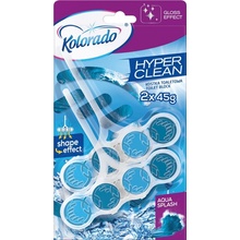 Kolorado WC block hyper clean Aqua splash 2 x 45 g