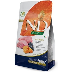 N&D Pumpkin Neutered lamb 5 kg