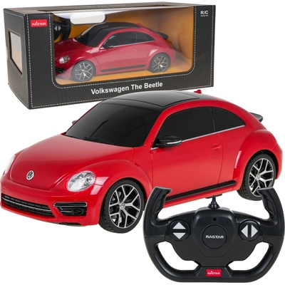 Rastar RC auto Volkswagen Beetle červené 1:14