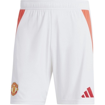 Image 1 of adidas Къси панталони Adidas Manchester United Home Shorts 2024 2025 Adults - White