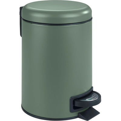 Wenko Zelený kôš do kúpeľne Leman, 3 l
