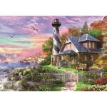 Educa - Puzzle Lighthouse at rock bay - 1 000 piese