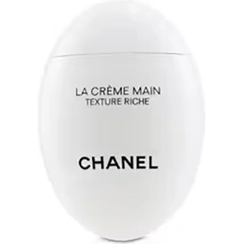 CHANEL La Creme Main Texture Riche Hand Cream нощен подхранващ и озаряващ крем за ръце за жени 50 мл