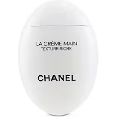 CHANEL La Creme Main Texture Riche Hand Cream нощен подхранващ и озаряващ крем за ръце за жени 50 мл