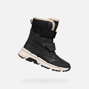 Geox Черни детски обувки за глезена Geox Flexyper Plus Geox | Cheren | Момчешки | 38