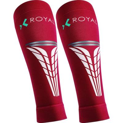 Royal Bay Extreme kompresné lýtkové červená