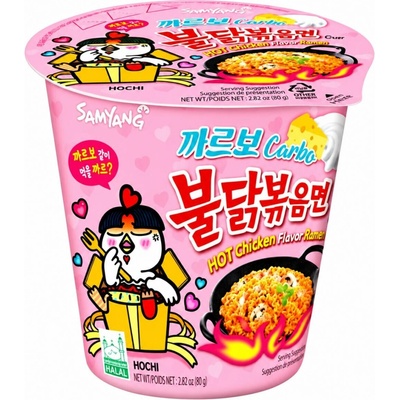 Samyang Buldak ramen Buldak Carbonara cup 80 g – Hledejceny.cz