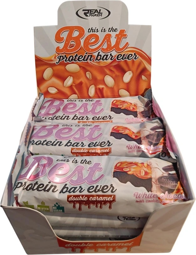 Real Pharm Best Protein Bar 12 X 50 G Od 27,2 € - Heureka.sk