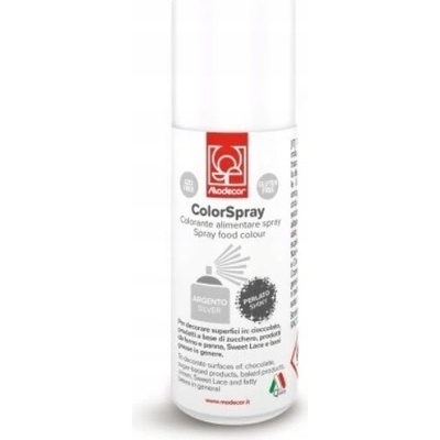 Modecor Farbivo v spreji sprej 1 ks strieborné 50 ml