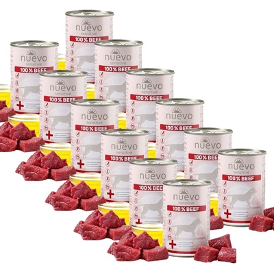 nuevo Dog Sensitive BEEF 12 x 400 г