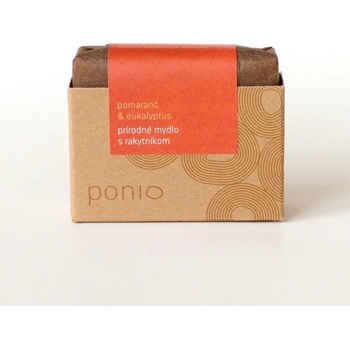 Ponio Pomaranč a eukalyptus s rakytníkom prírodné mydlo 100 g