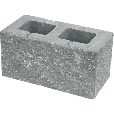 Tvárnice plotová štípaná CS BLOK 20 šedá 200×400×200 mm