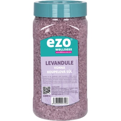 Ezo sůl do koupele Levandule 1200 g