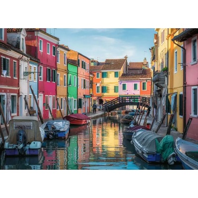Ravensburger - Puzzle Burano, Italy - 1 000 piese