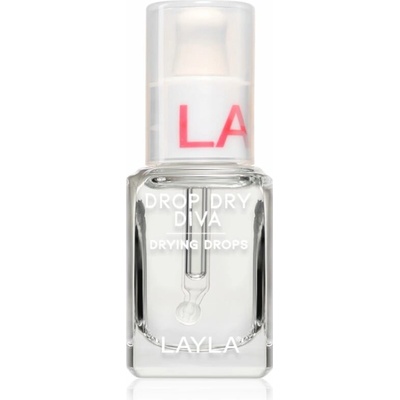 Layla Cosmetics Drop dry Diva rychleschnoucí lak na nehty 10 ml