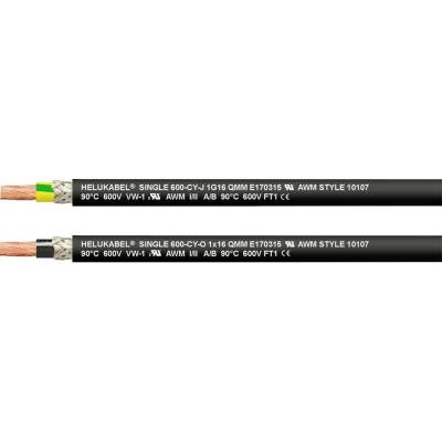 Helu 10919-100 Kabel, SINGLE 600-CY-O, 1 x 35 mm², černá, 100 m