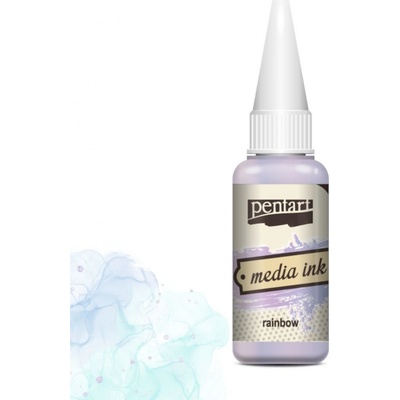 Pentart Alkoholový inkoust 20 ml DUHOVÁ – Zboží Dáma