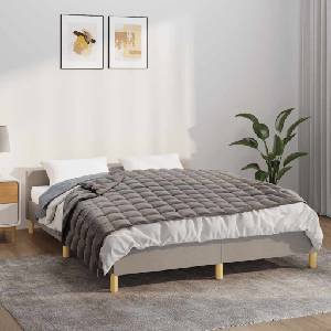 Pure Line Home Тежко одеяло сиво 120x180 см 5 кг