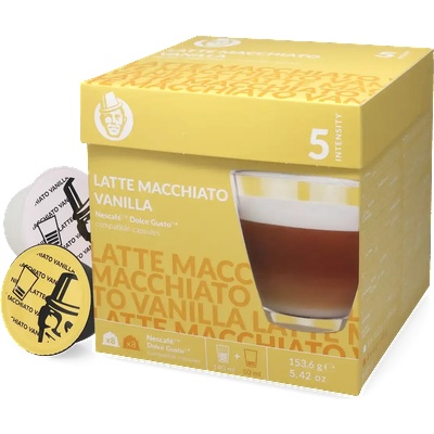Kaffekapslen | Latte Macchiato Vanilla - 16 капсули за Dolce Gusto
