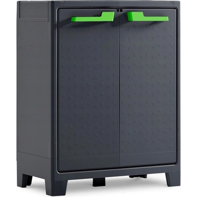 Keter Regál 80 x 100 x 44 cm 2 police sivý