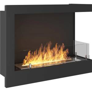 SIMPLEfire Sofie 600 right corner + glass Камини