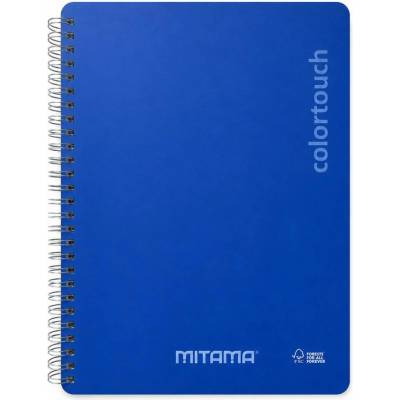 MITAMA Spirálový sešit i Note 18 5x24 čistý modrá