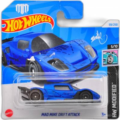 Mattel Hot Wheels Mad Mike Drift Attack Blue