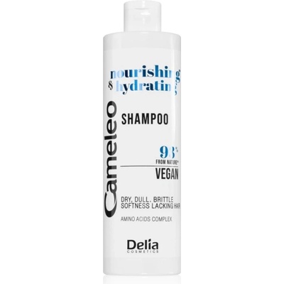 Delia Cosmetics Hydrating & Nourishing vyživující šampon pro suché a poškozené vlasy 400 ml