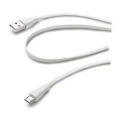 Cellular Line CUSBDATACMICROUSBW USB-A 1,1m bílý
