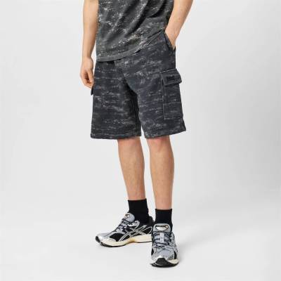 Everlast Мъжки къси панталони Everlast Camo Cargo Shorts mens - Grey Camo