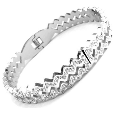 Steel Jewelry náramek vlnky z chirurgické oceli NR140104