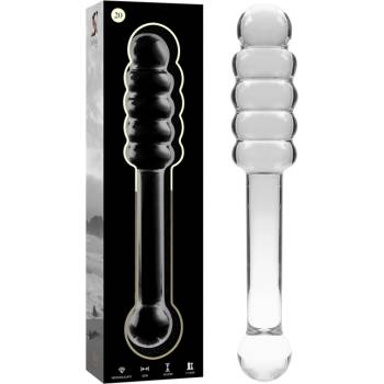 Image 1 of IBIZA Nebula Model 20 Dildo Borosilicate Glass 20.5x3cm Clear