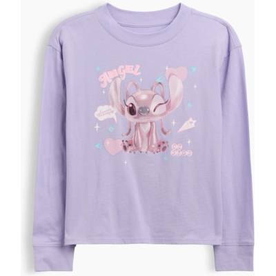 GAP detské tričko Gap × Lilo & Stitch Fialová