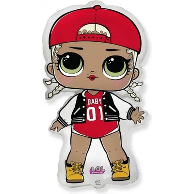 Flexmetal Фолиев балон - кукла LOL Mc Swag