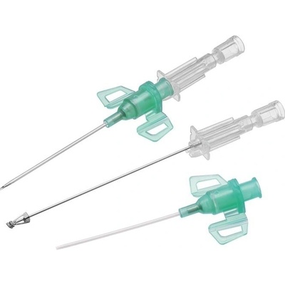 Introcan Safety 3 18 G 1,3 x 45 mm zelená uzavretý IV katéter 50 ks