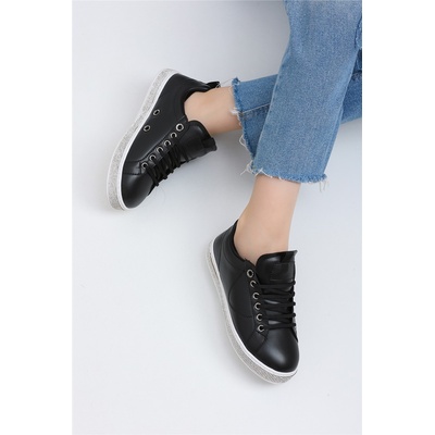 Johns Athletic Дамски спортни обувки с връзки by132 - Черни #371819 (371819_Черно)