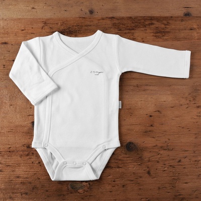 Kitikate Body Kitikate organická bavlna zavinovací bílá