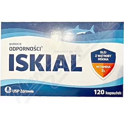 Naturell Iskial olej zo žraločej pečene 120 kapsúl