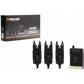 Prologic Sada Hlásičů Fulcrum RMX Pro Bite Alarm Presentation Multi Colour 3+1