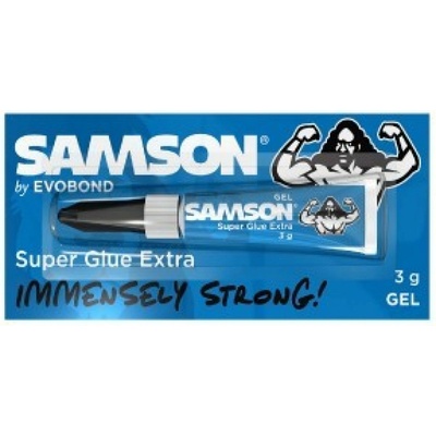 Samson Super Glue gel 3g modré