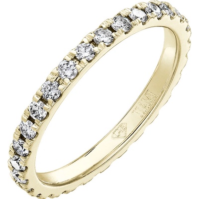 Tiami prsten ze žlutého zlata s diamanty Gemma RGEY20001