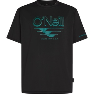 O'Neill Мъжка плажна тениска от ликра O'Neill Hybrid UPF Polygiene Graphic T-Shirt Lycra - Black Out - размер M (050-2408-0113)