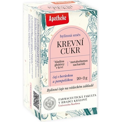 MEDIATE Apotheke FAF UK Krevní cukr čaj 20 x 2 g