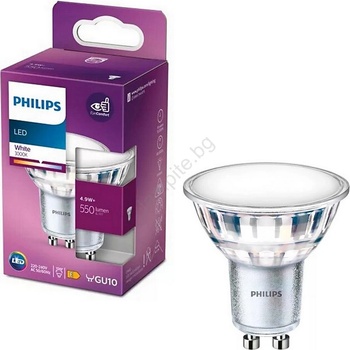 Philips LED Крушка Philips PAR16 GU10/4, 9W/230V 3000K (P6851)