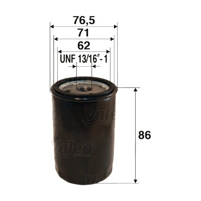 Olejový filter VALEO 586048