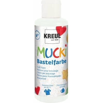 Dětské umělecké barvy MUCKI 80 ml - White