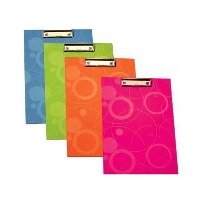Psací podložka A4 s klipem NEO COLORI, oranžová